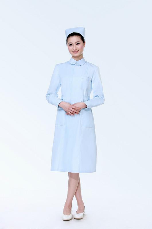 廠家定制醫護長袖白大褂 醫院醫生工作服 藥店實驗室護士服